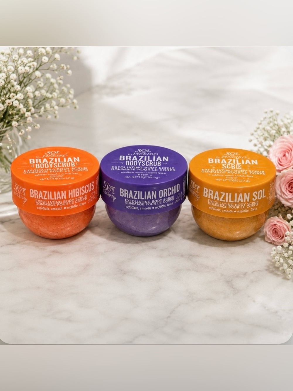 SPA Luxury Brazilian Orchid
Exfoliating Sugar Scrub Bundle I
3-Pack